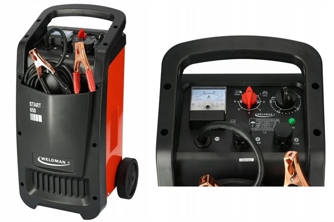 WELDMAN Akkulaturi/Apukäynnistin START 650 12/24V 