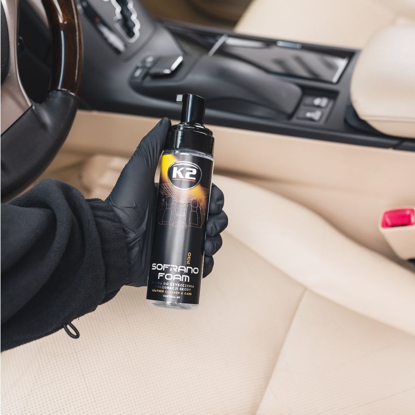 K2 Nahanpuhdistusvaahto Sofrano Foam Pro 200 ml