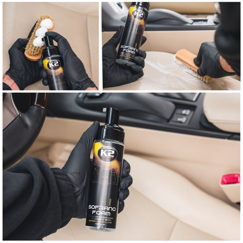 K2 Nahanpuhdistusvaahto Sofrano Foam Pro 200 ml