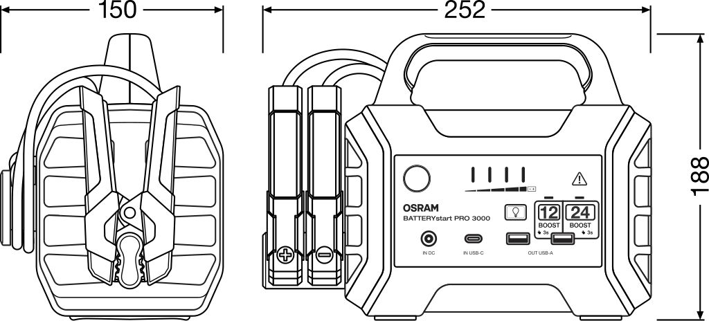 ams-OSRAM Apukäynnistin (boosteri)
