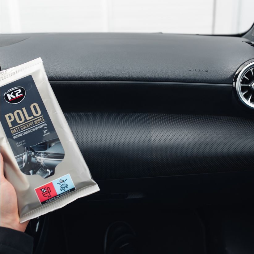 K2 Kojelautapyyhkeet Polo Matt Wipes 24 kpl