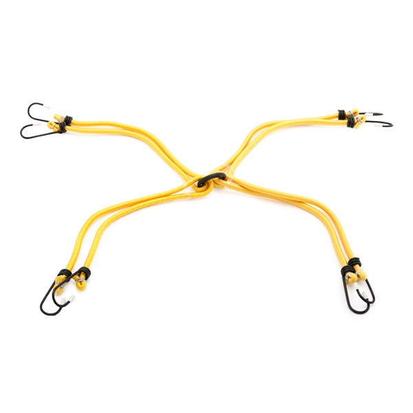 CARCOMMERCE Mustekalaverkko 8-haarainen 60cm keltainen