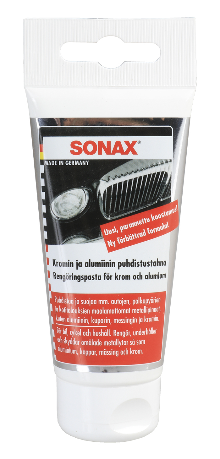 SONAX Kromin ja alumiinin puhdistusaine 75 ml