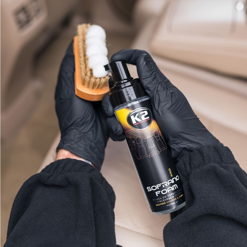 K2 Nahanpuhdistusvaahto Sofrano Foam Pro 200 ml