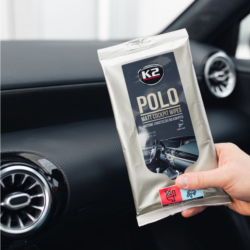 K2 Kojelautapyyhkeet Polo Matt Wipes 24 kpl