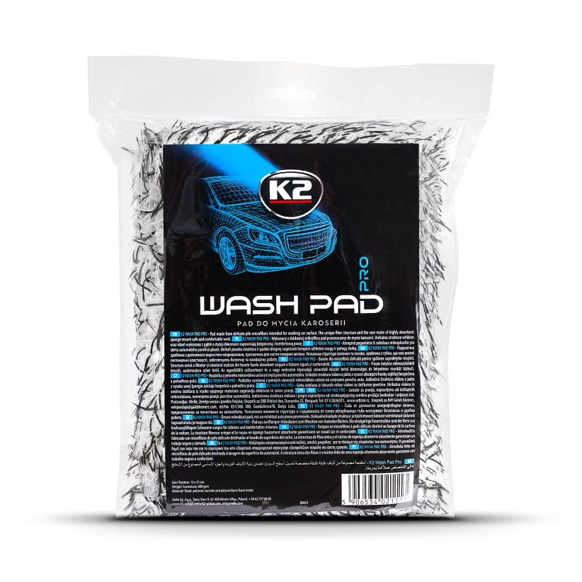 K2 Mikrokuitupesutyyny Wash Pad Pro 12 × 21 cm