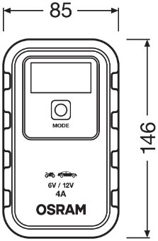ams-OSRAM Laturi, ajoneuvon akku