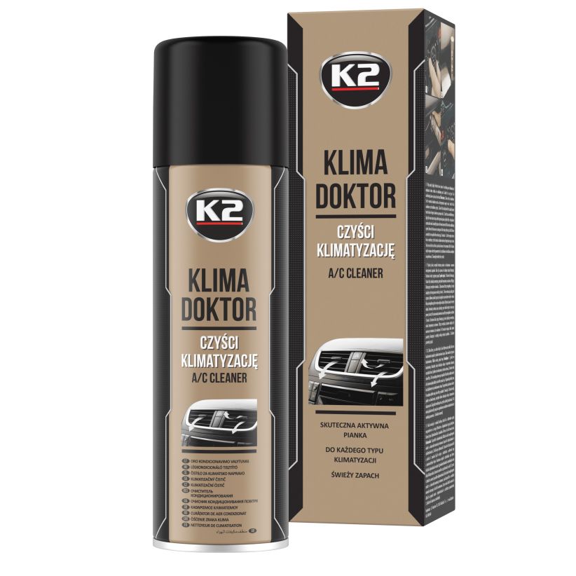 K2 Ilmastoinnin puhdistusvaahto Klima Doktor 500 ml