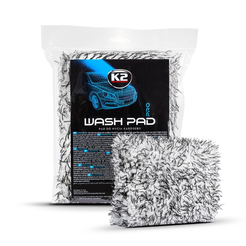K2 Mikrokuitupesutyyny Wash Pad Pro 12 × 21 cm